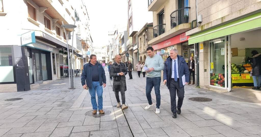 O centro do Porriño terá un corredor verde